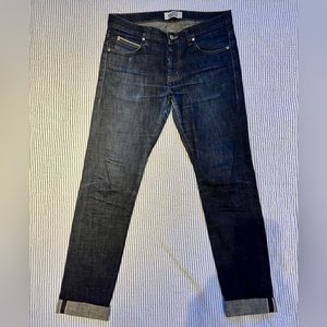 Slub Stretch Selvedge with Beige Weft, Super Skinny Guy